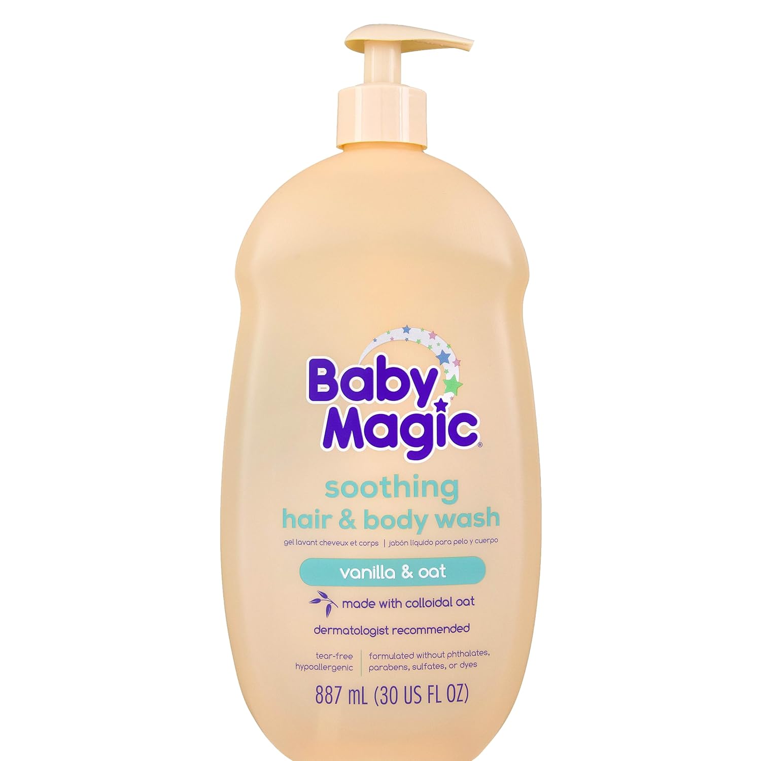 Baby Magic Soothing Vanilla & Oat Wash - Gentle Care