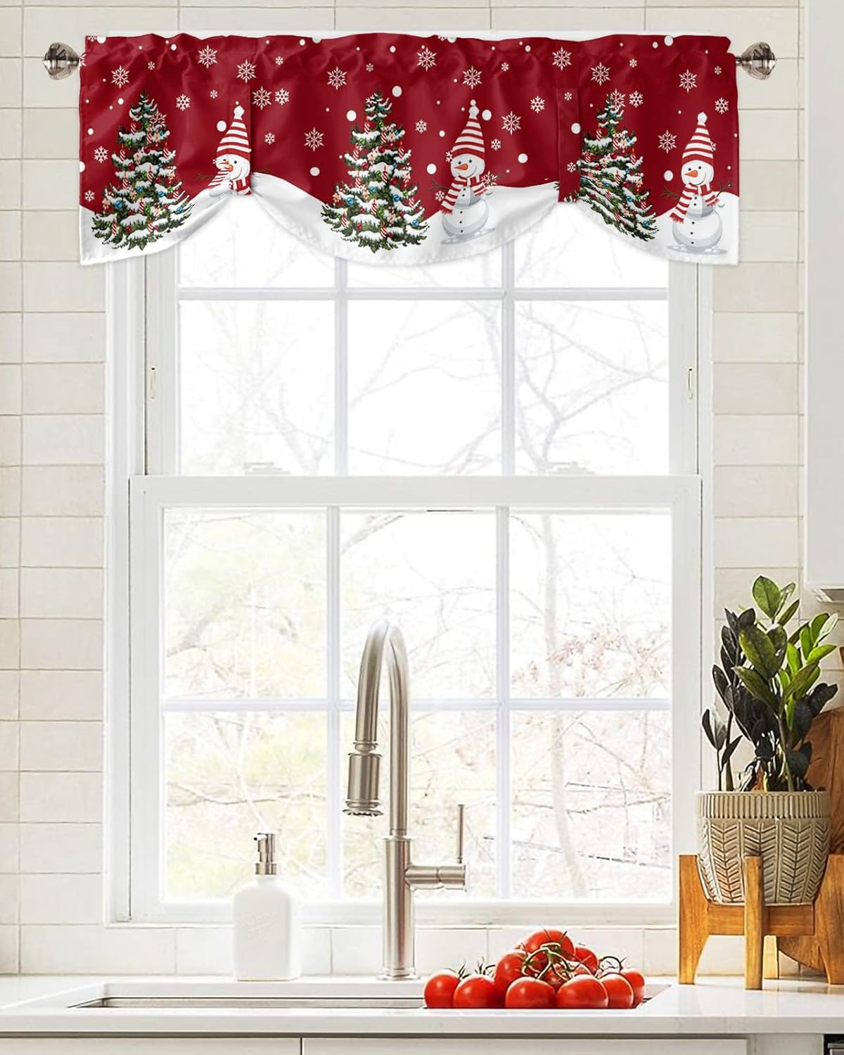 Festive Christmas Valance for Every Room!