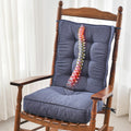 Heather Indigo Rocking Chair Cushion Set - Memory Foam Seat & Back