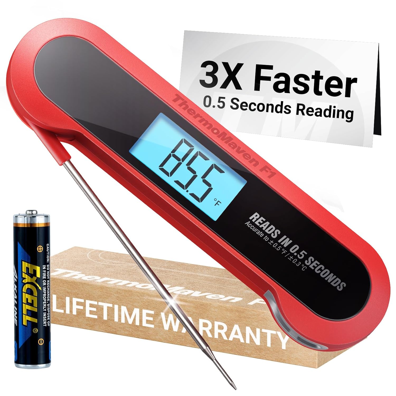 Speedy Accuracy: ThermoMaven Meat Thermometer