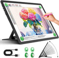 Zocelight Rechargeable A3 Light Board with Built-in Stand - Super