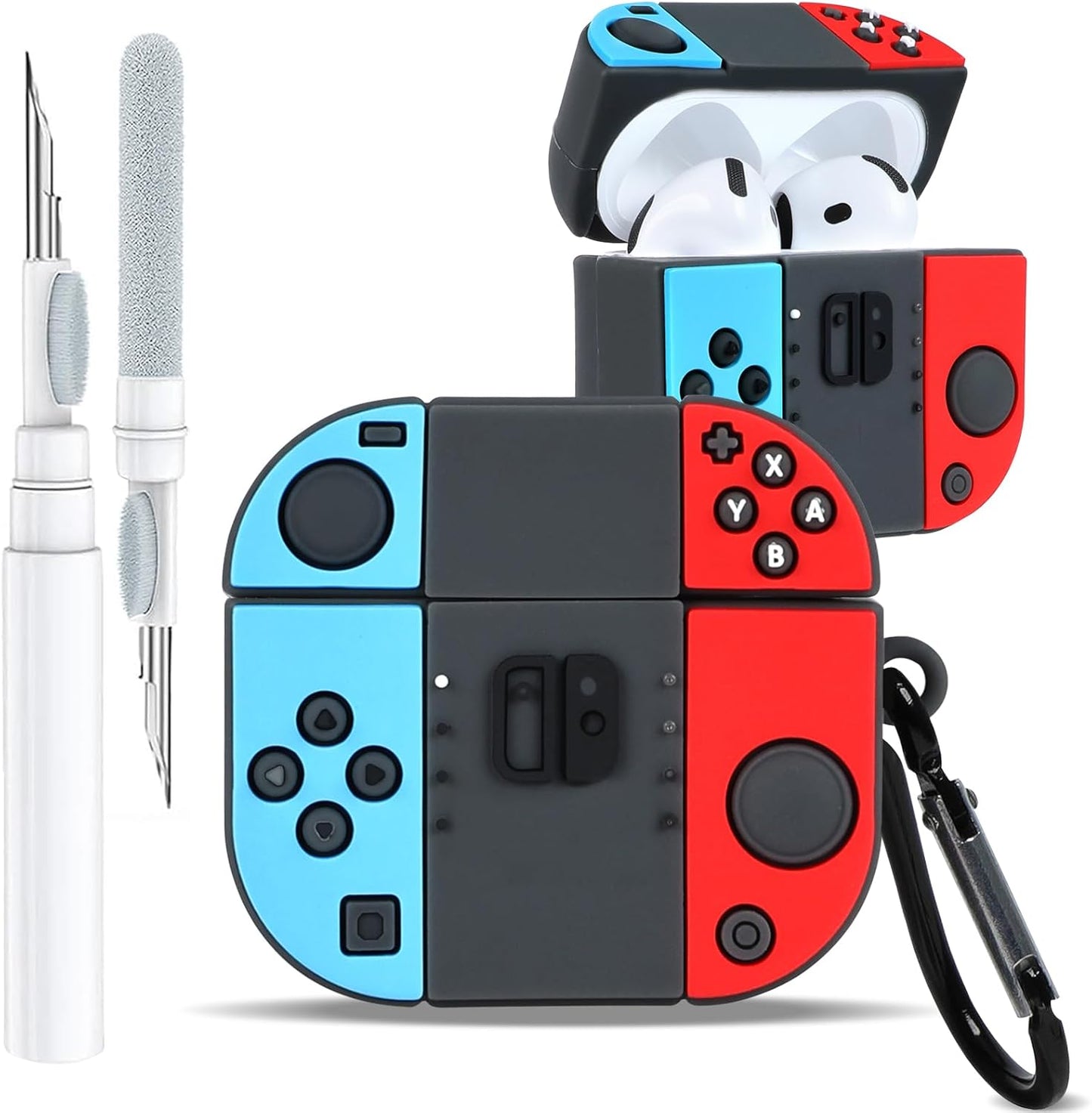 Cute 3D Cartoon Airpods 4 Case - Fun Silicone Cover