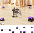 Interactive Cat Toy Treadmill with Mouse Sound - Keeps Indoor Cats