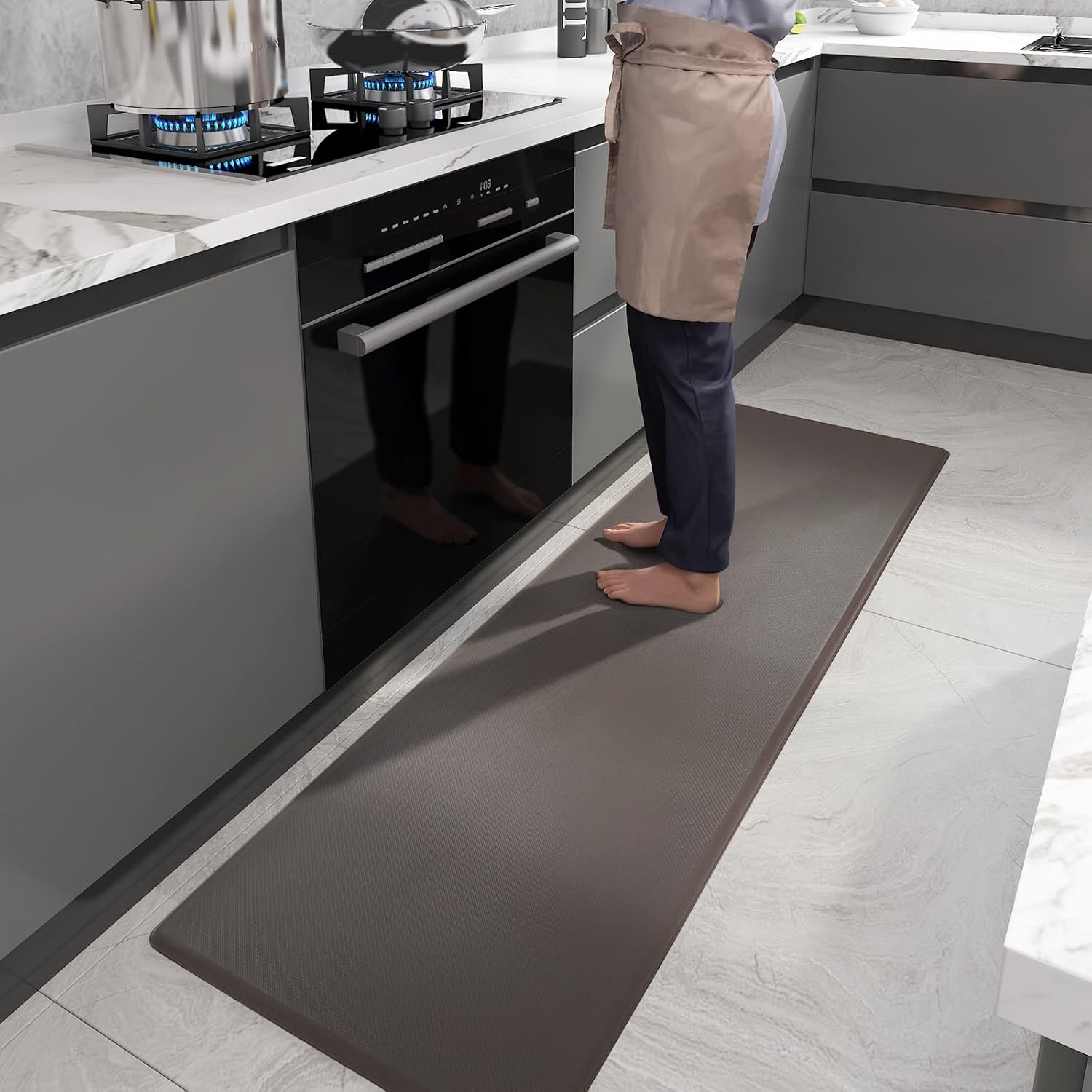 Color&Geometry Extra Thick Anti Fatigue Kitchen Floor Mat