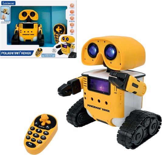 LEXiBOOK Powerman Rover: Adorable Robot Buddy with Music & Dance