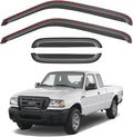 Window Rain Guards Visors for 1999-2011 Ford Ranger SuperCab - Vent
