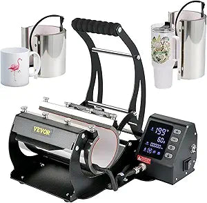 VEVOR 2 in 1 Tumbler Heat Press Machine for Custom Mugs