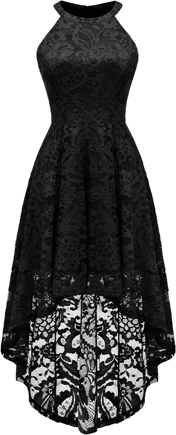 Elegant Halter Lace Wedding Guest Dress for Any Occasion