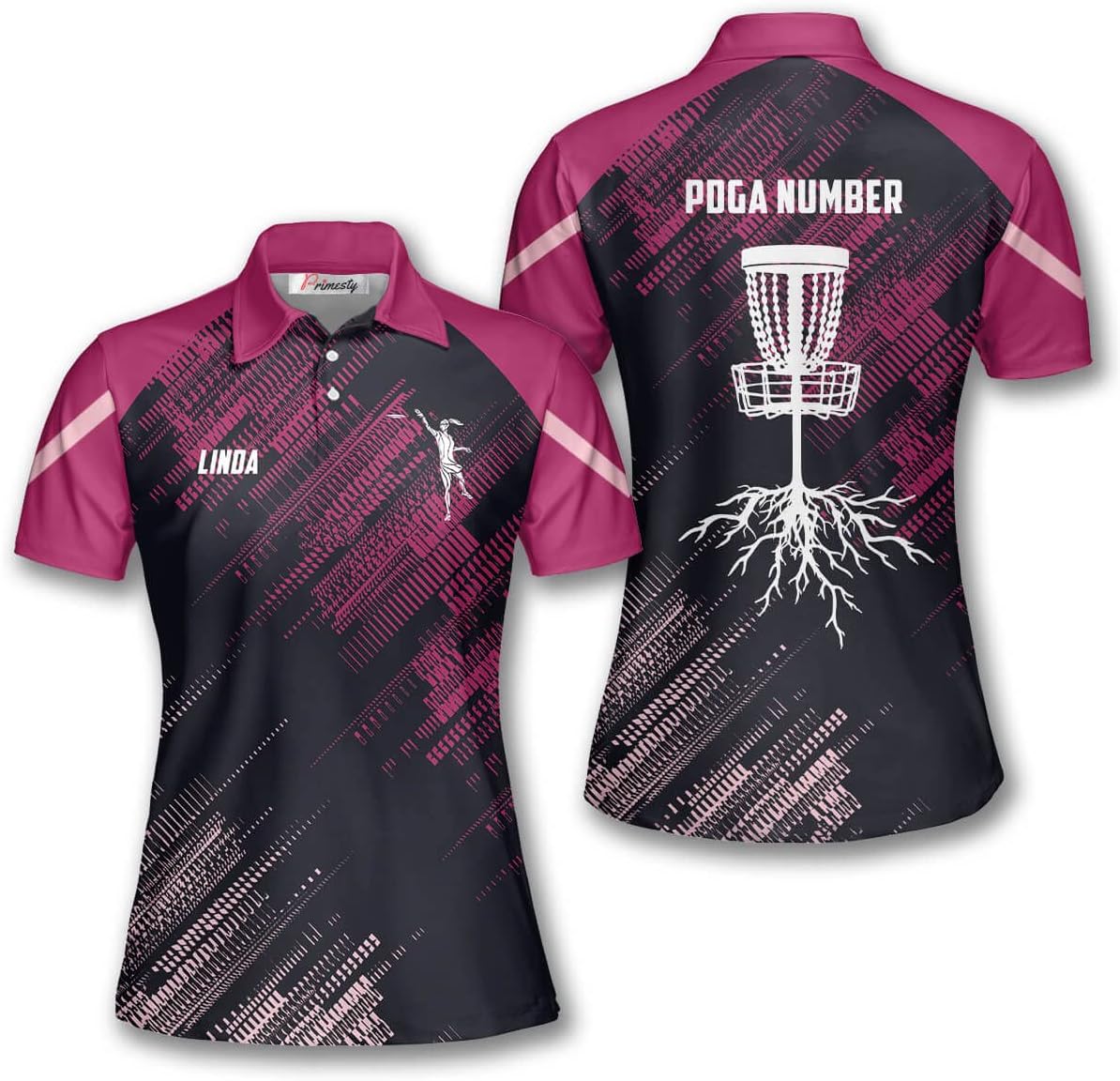 Custom Disc Golf Shirts for Women by PRIMESTY