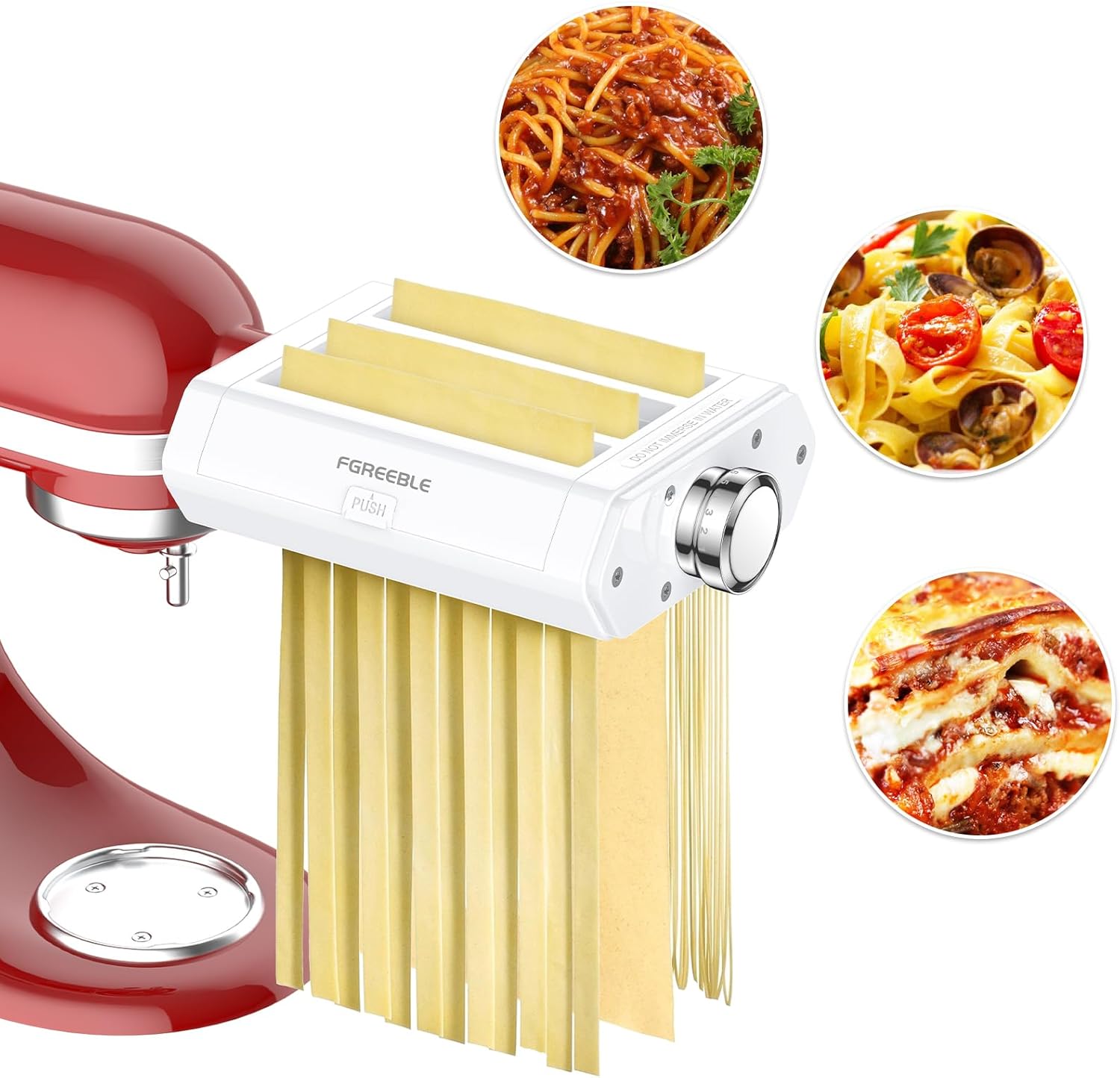 Transform Your Mixer: Fgreeble 3-in-1 Pasta Maker