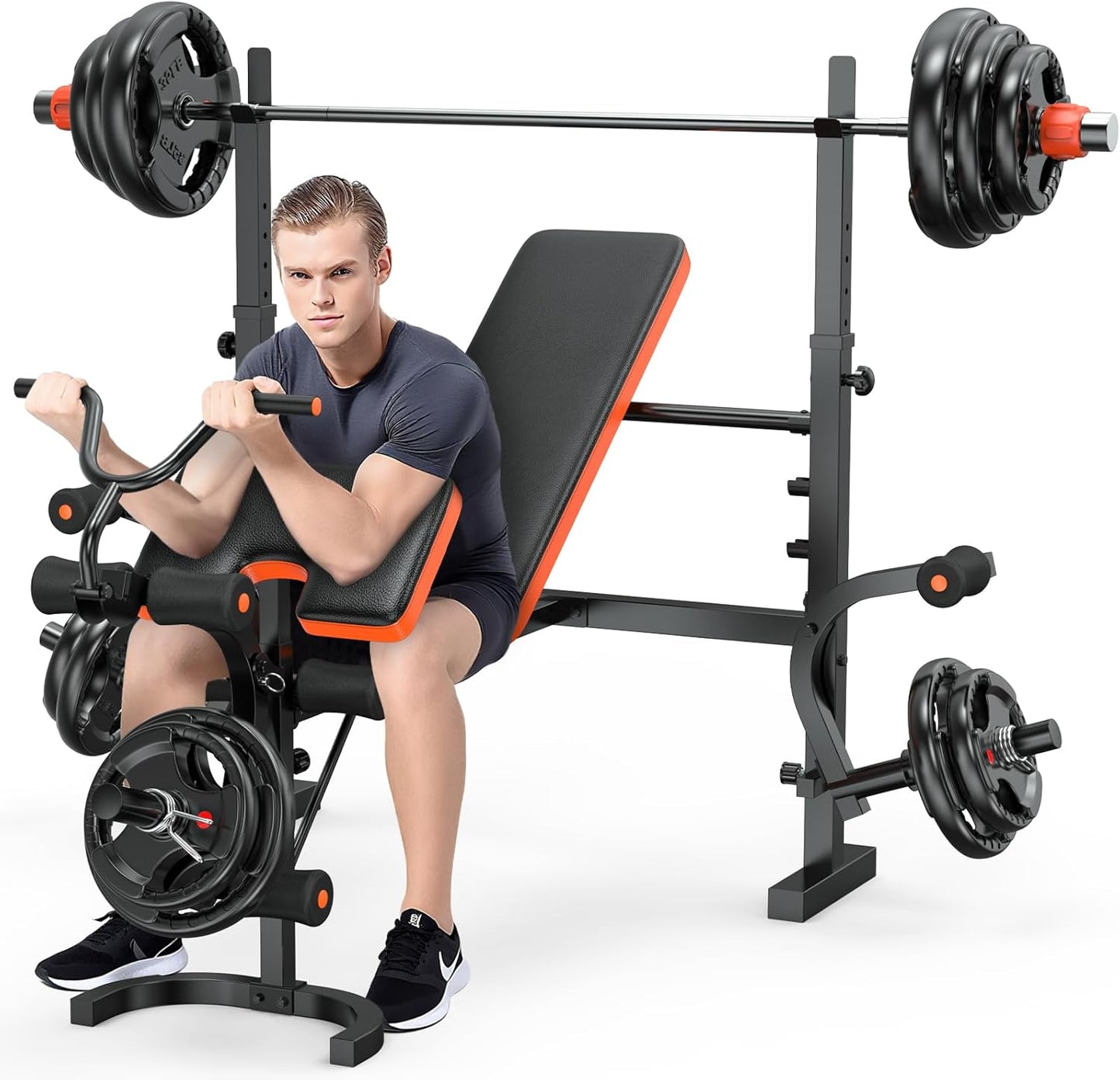 XDDIAS Weight Bench for Home Gym - 770LBS Adjustable Set