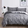 OAITE Duvet Cover Set 90 in x 90 in - Soft 100% Cotton Comforter Cover