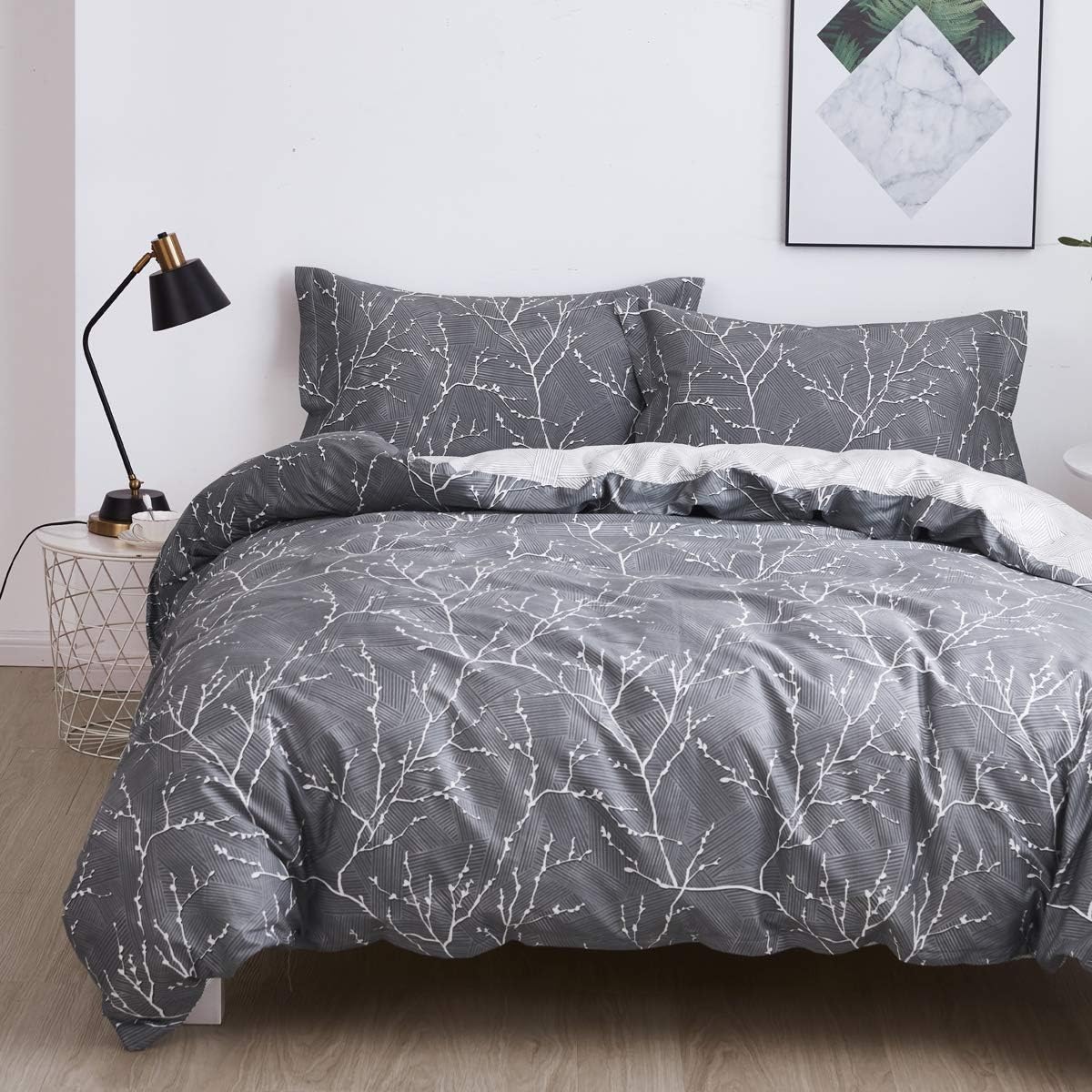 100% Cotton Floral Duvet Cover Set for Stylish Home Decor