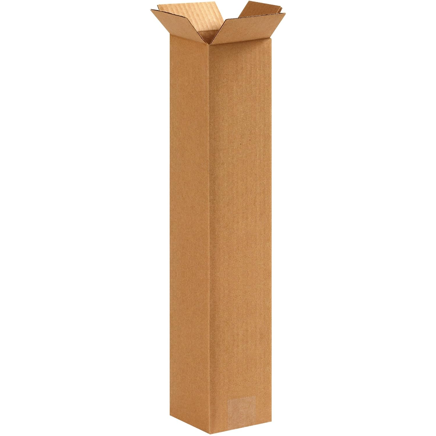 BOX USA 4x4x20 Tall Corrugated Boxes for Shipping and Storage