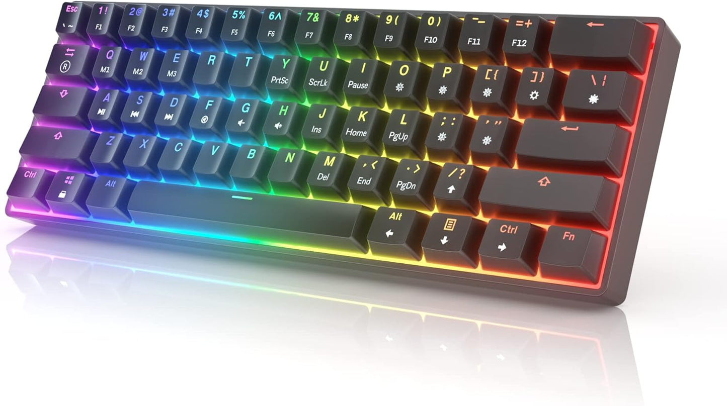 Precision Gaming: HK GK61 61-Key Mechanical Keyboard