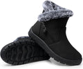 SHIBEVER Winter Boots for Women Waterproof - Warm Ankle Fur Lined