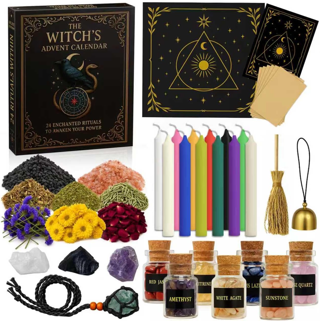 Witchy Advent Calendar 2025 for Teengirls - 24 Days of Magic