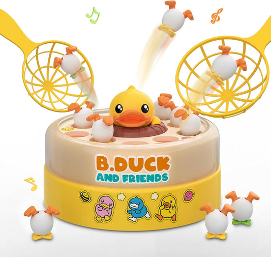 B.Duck Catch & Bounce Game Set - Fun for Kids 3-8!