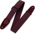 Levy's Signature Cotton Guitar Strap - Tri-Glide Adjustment for Ultimate Comfort