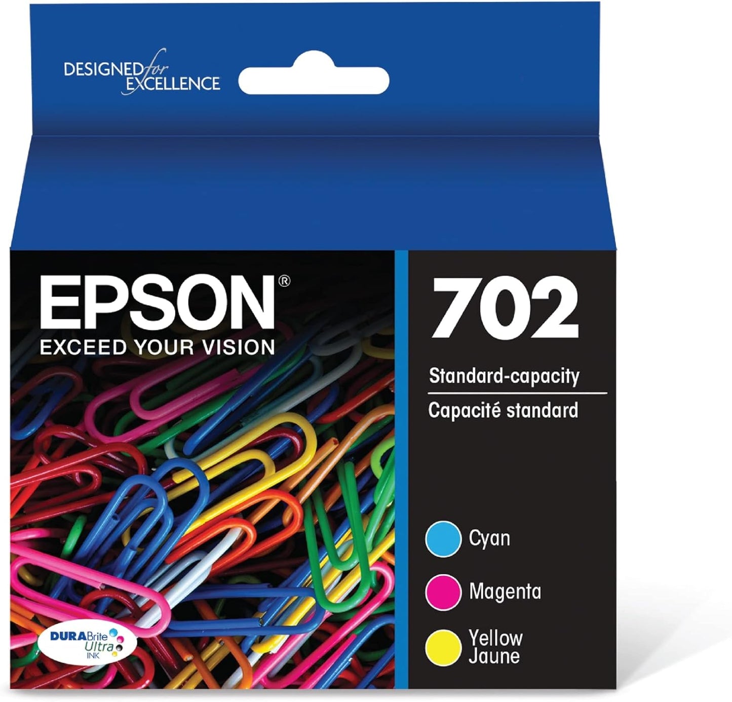 Vibrant Colors with Epson 702 Ink Pack