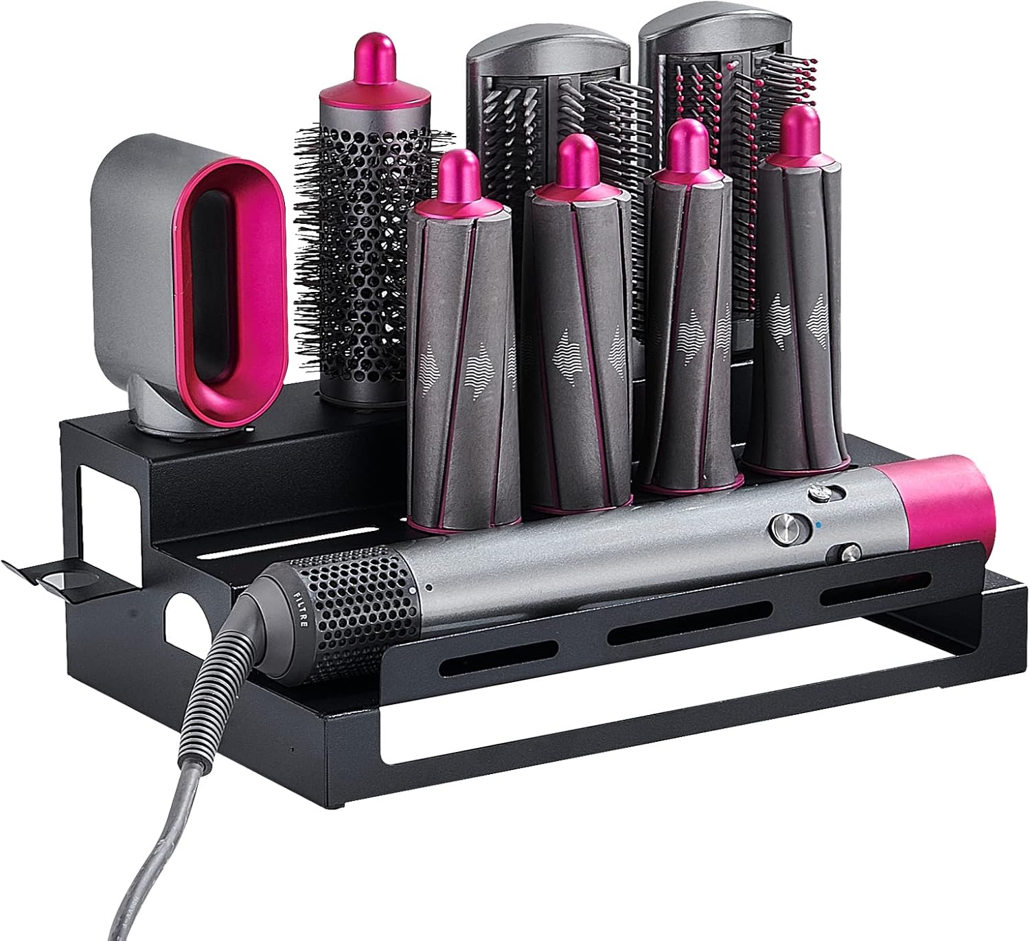 3-Layer Hair Tool Organizer, Stainless Steel ~ BlueFire