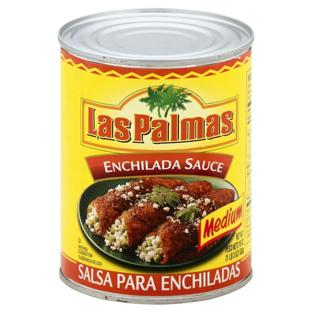 Las Palmas Red Enchilada Sauce, Medium, Perfect for Tacos & More
