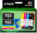 923 Ink Cartridges Combo Pack Without Chip Replacement - Save on