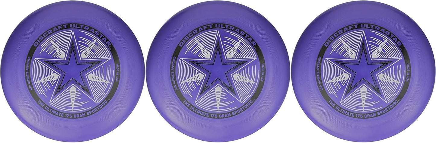 Discraft 175g Ultimate Disc Bundle - Purple Trio!