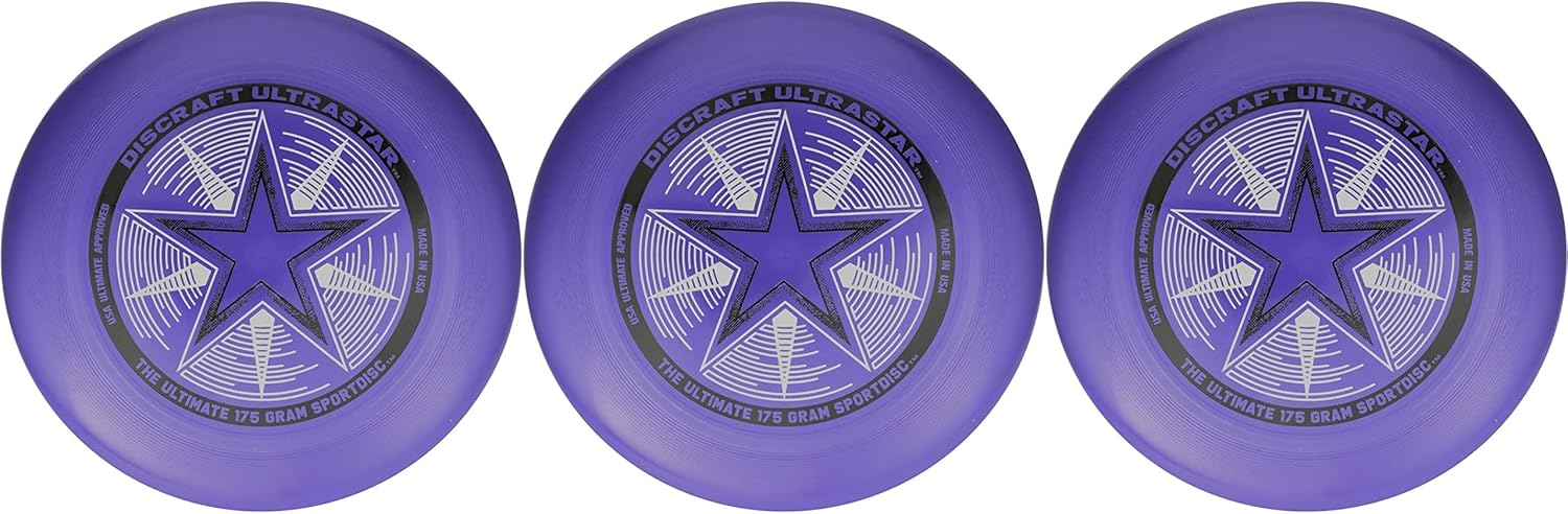 Discraft 175g Ultimate Disc Bundle - Purple Trio!