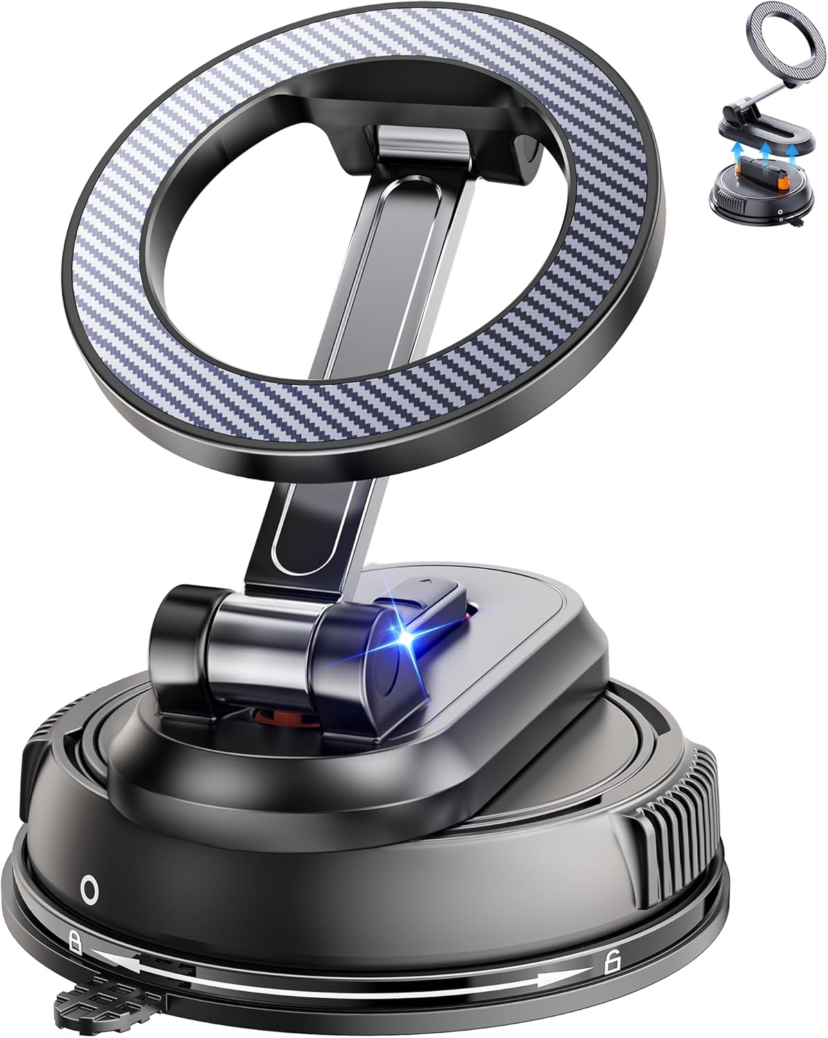 2-IN-1 Car Phone Holder with Strong Magnets for iPhone 17 Pro