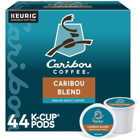 Caribou Coffee Blend K-Cup Pods, 44 ct, Medium Roast