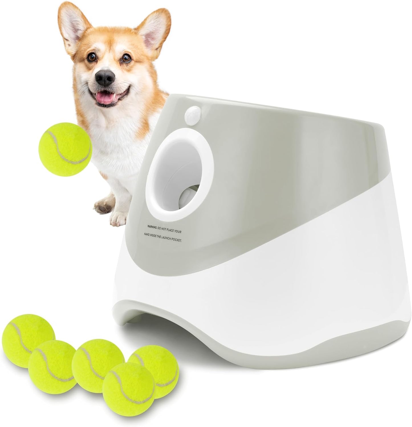 Elevon Dog Ball Thrower Launcher for Small and Medium Dogs