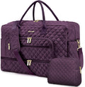 Stylish Travel Duffle Bag for Women Featuring Shoe Compartment