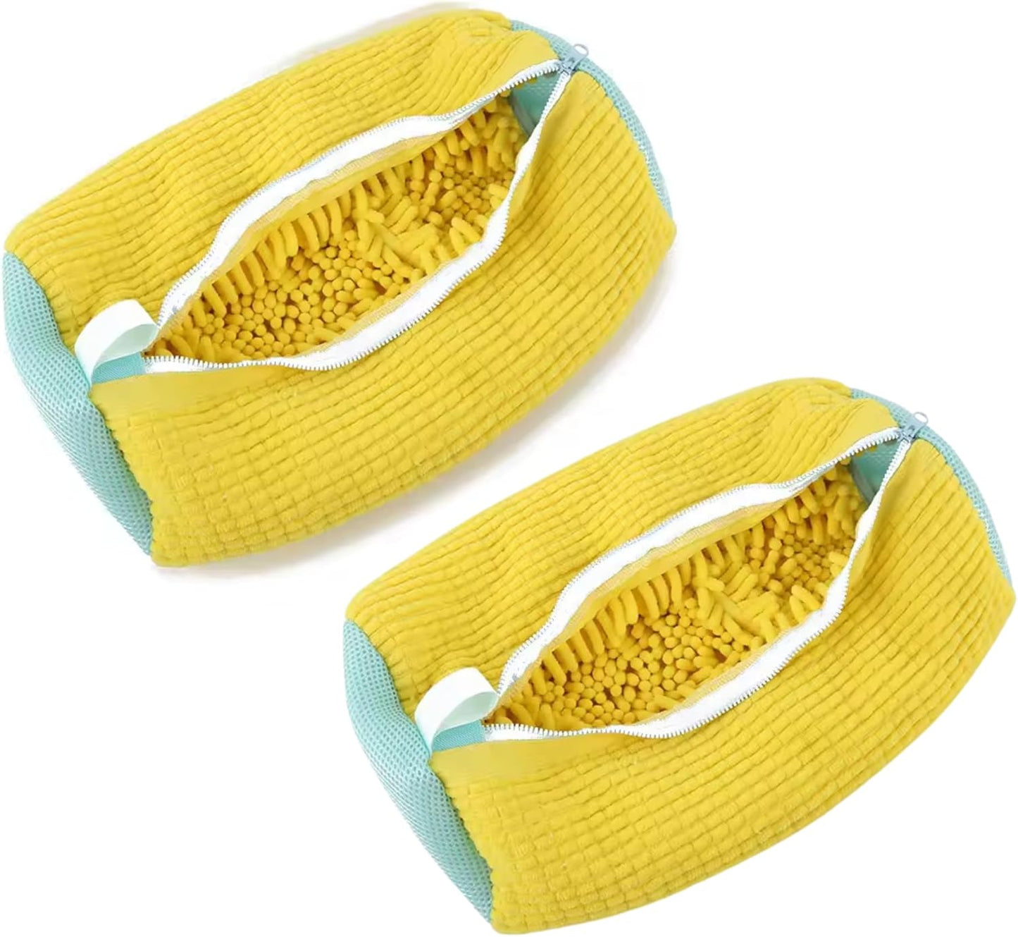 Shoe Washing Laundry Bag - Keep Sneakers Fresh! (Yellow)