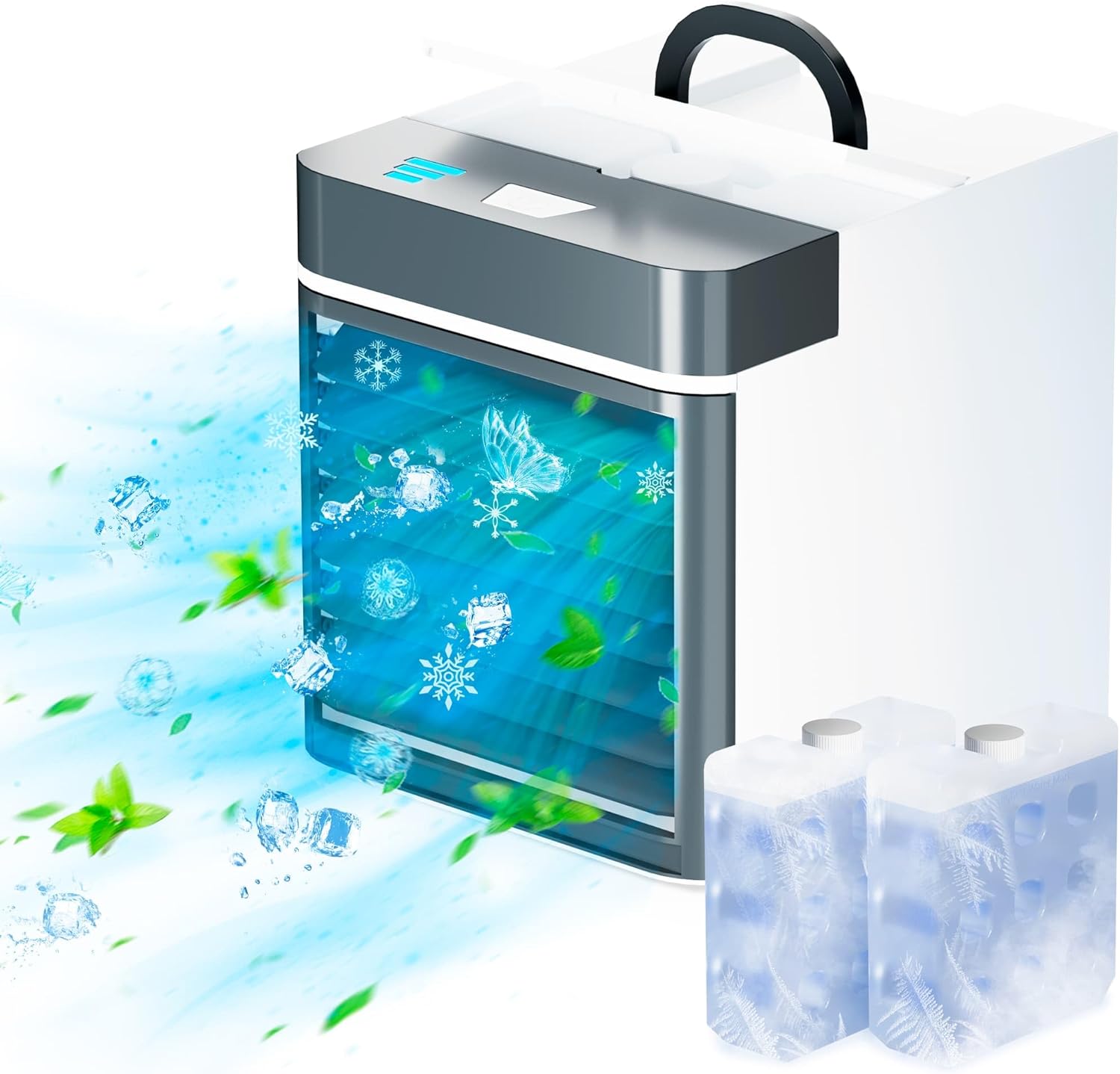 Portable Air Conditioner with Anti-Leakage Water System for Home