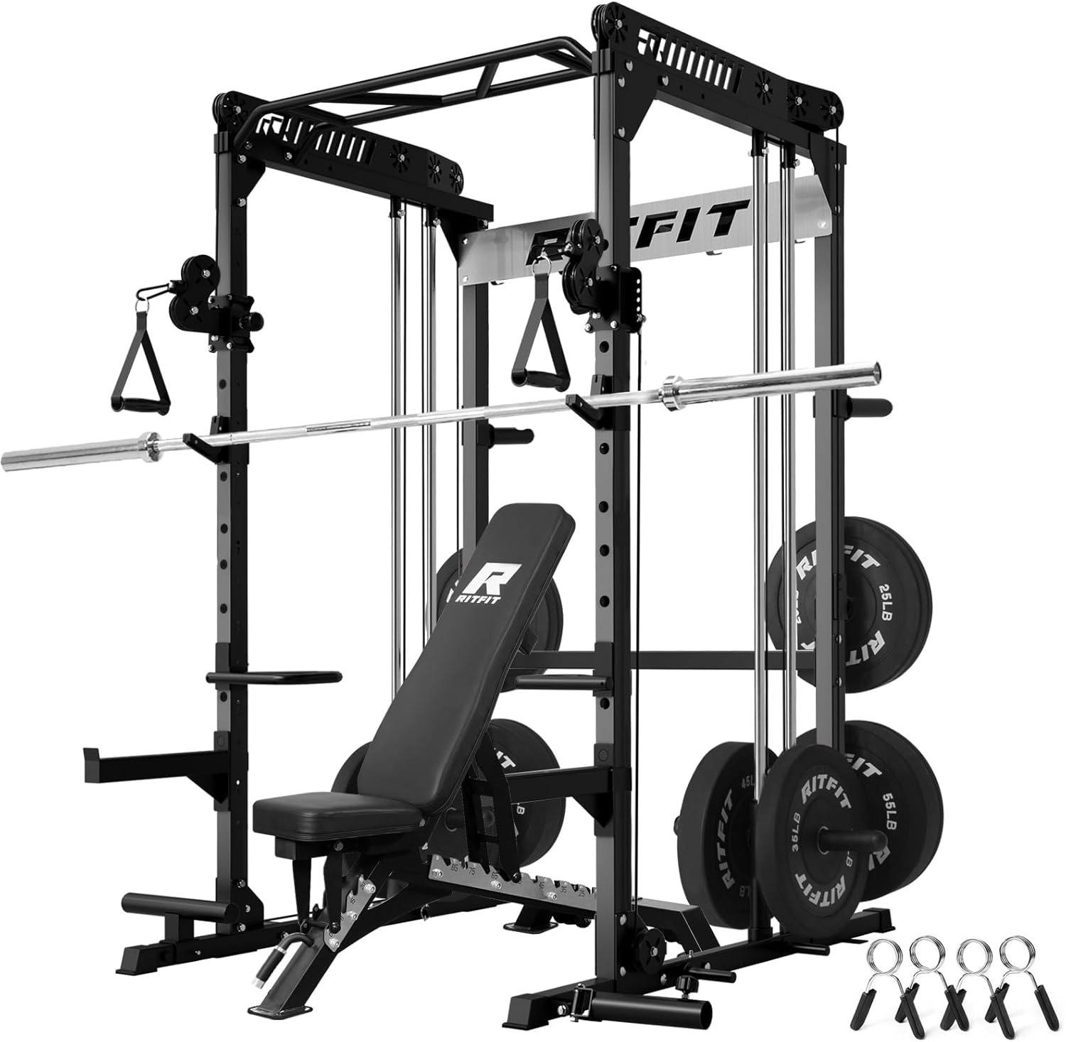 RitFit M1-C Power Cage: Ultimate Home Gym Solution