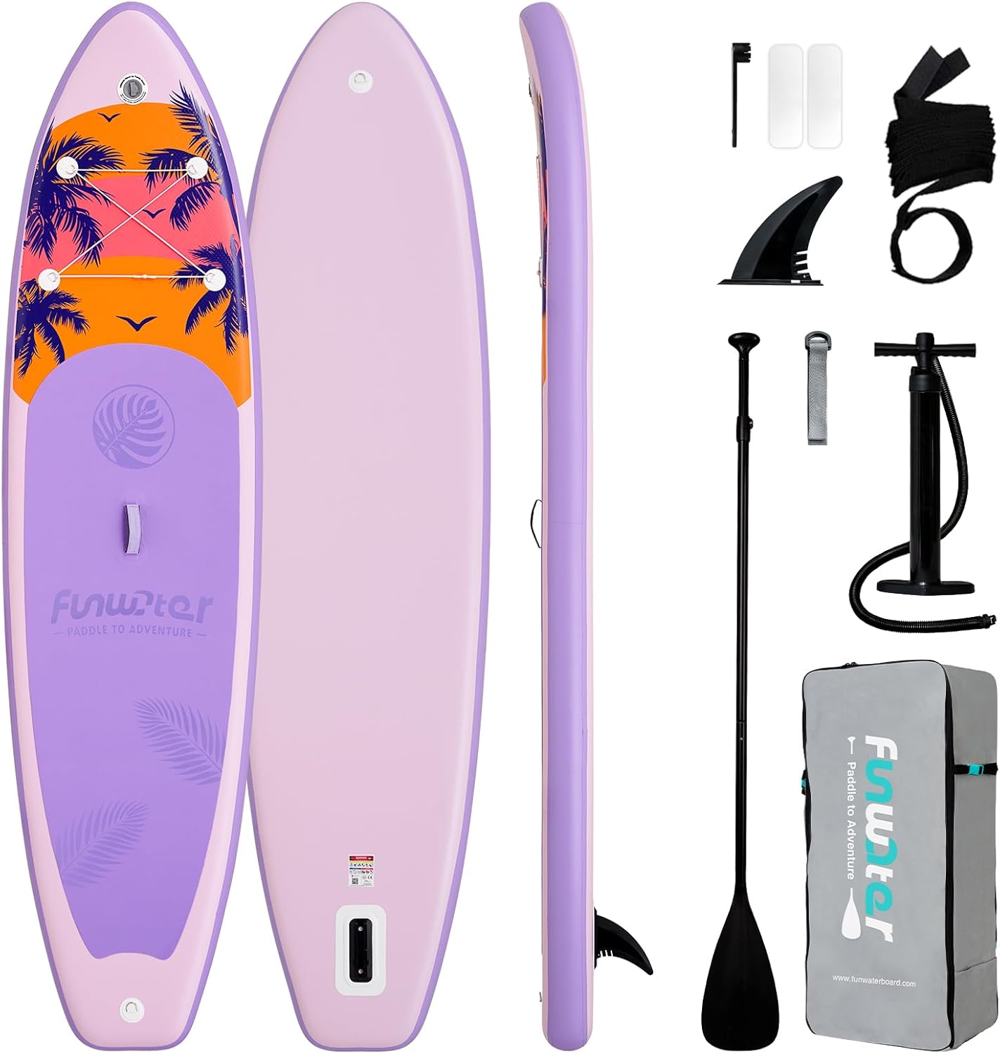 FunWater Stand Up Paddle Board: Ultra-Light Inflatable SUP