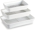 ONEMORE Ceramic Baking Dish Set 3-Piece 9x13 Large Casserole