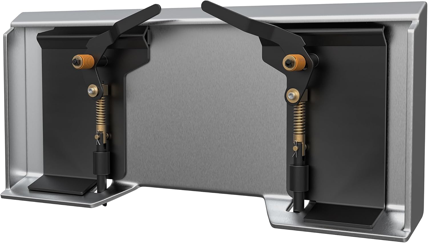 YITAMOTOR 3/8in Skid Steer Attachment Mount Plate for Quick Attach