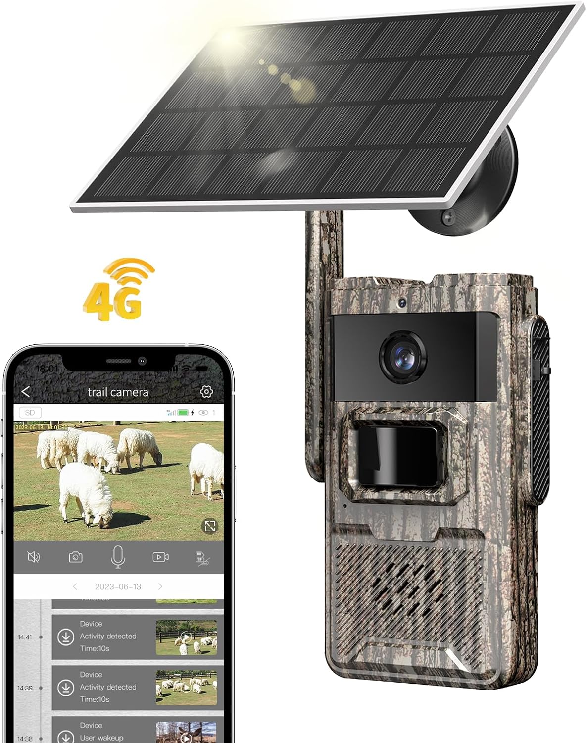 24/7 Surveillance: 4G Trail Camera with Live Feed