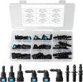Fuel Line Quick Connect Kit 24PCS - Assorted 5/16 and 3/8 Connectors