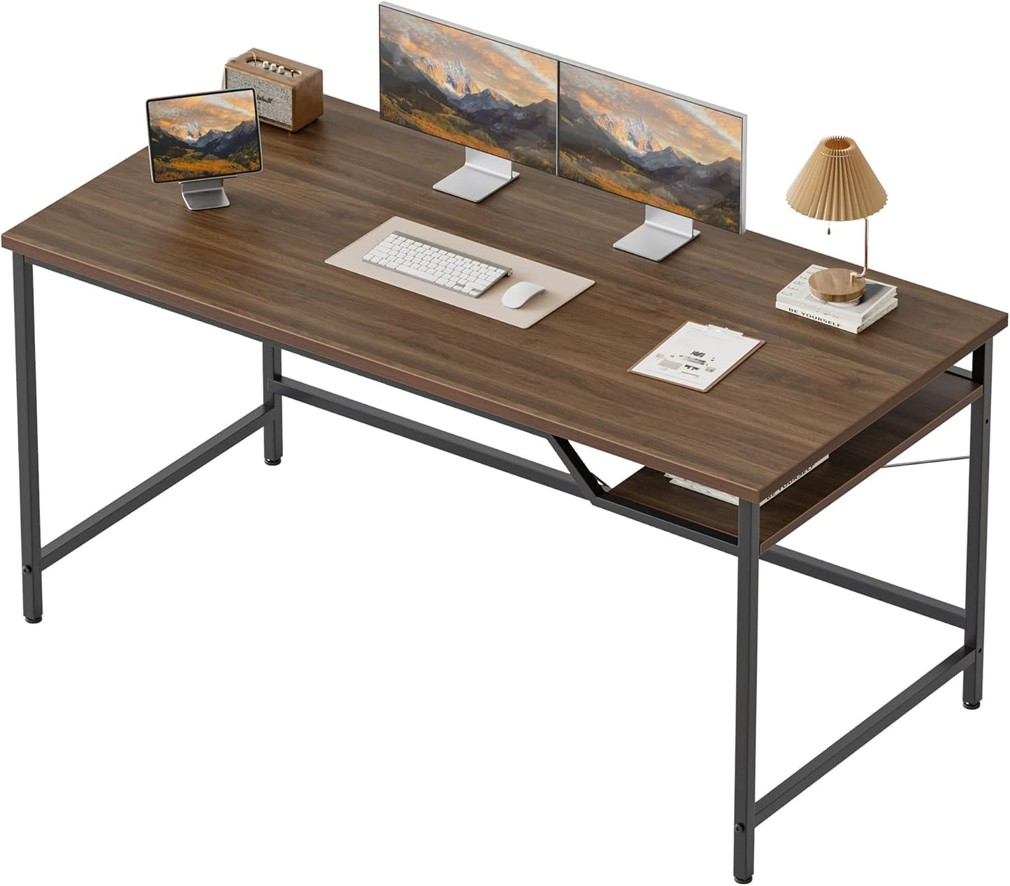 Mericonia Computer Desk 48 X 24 inch for Small Spaces