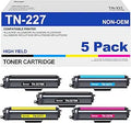 TN227 TN223 Toner Cartridge Replacement for Brother Printers - High