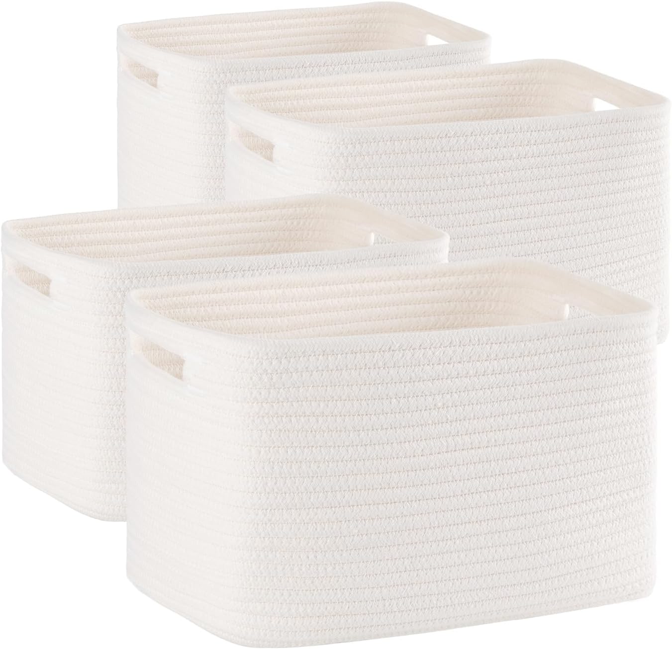 SIXDOVE 4 Pack Storage Baskets for Organizing Your Space