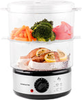 OVENTE 2-Tier Electric Food Steamer: Healthy Cooking Made Easy