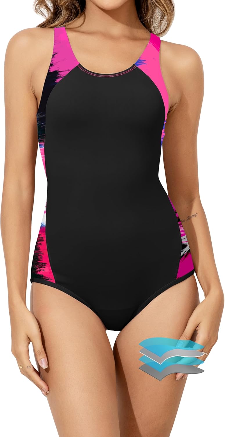 Beautikini Period Swimwear One Piece Leakproof Bathing Suit