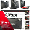 The OmniShelf Portable Workstation Magnetic Laptop Stand - Hands Free