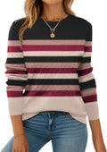 Zeagoo Womens Crew Neck Knit Pullover Sweater - Soft Fall Staple 7%