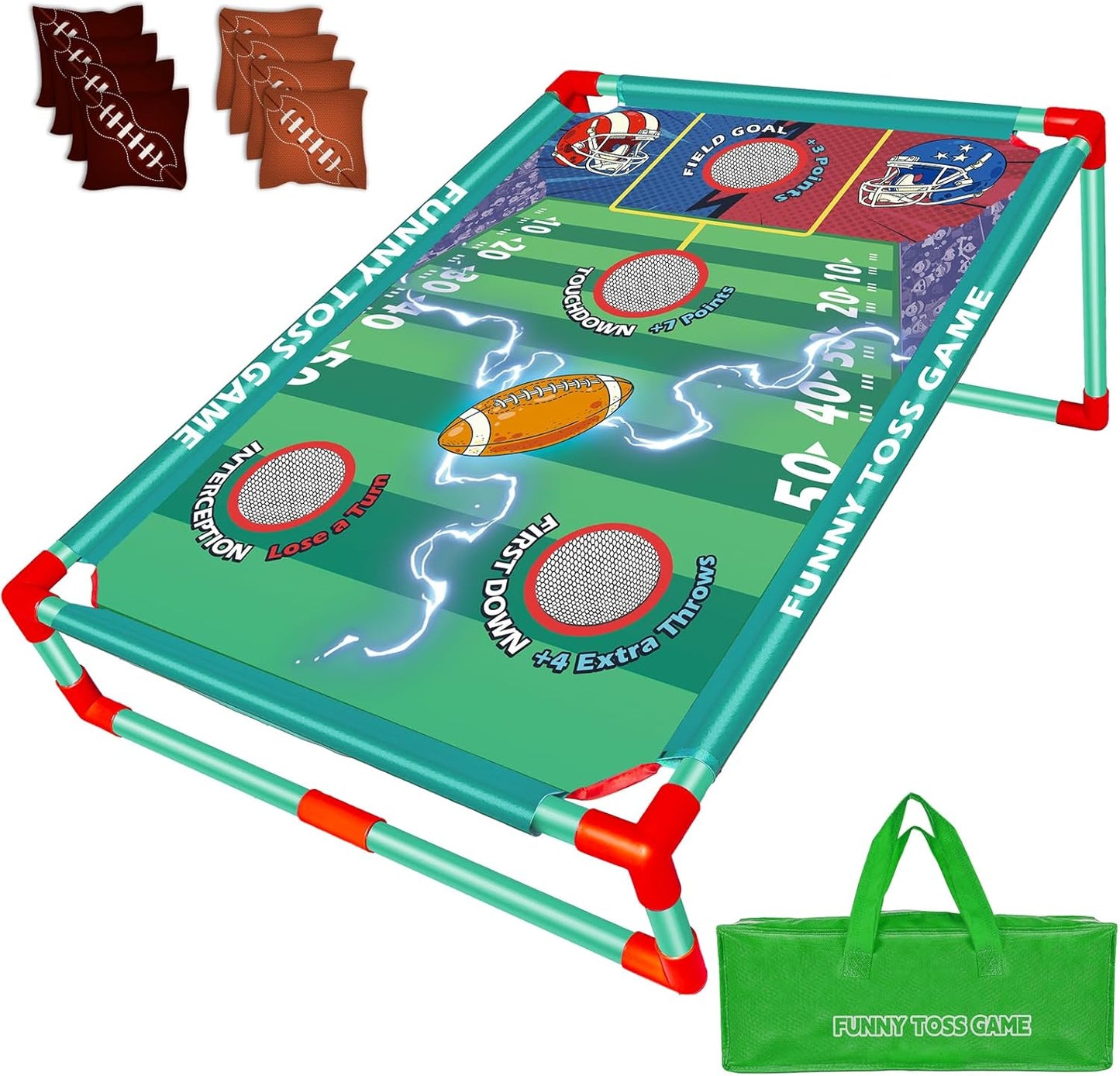 Kid-Friendly Bean Bag Toss Game - Fun Outdoor Activity!