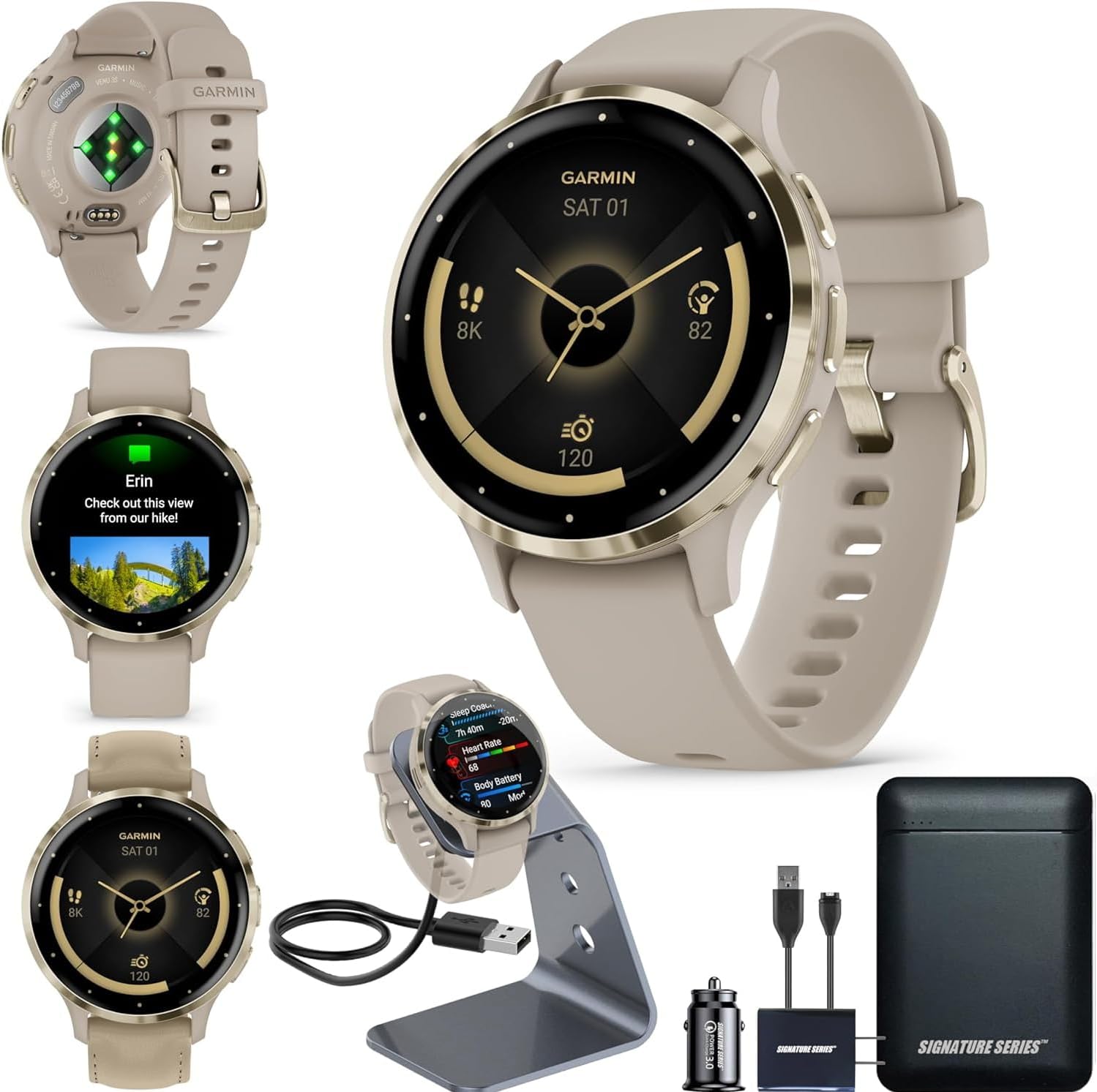 Garmin Venu 3S Smartwatch: 14-Day Battery Life
